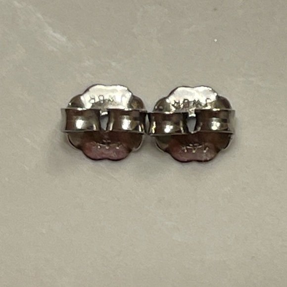 IGI Certified Emerald Cut Laboratory Grown Diamond Earrings 14K WG 1CTW NWT - Picture 7 of 9